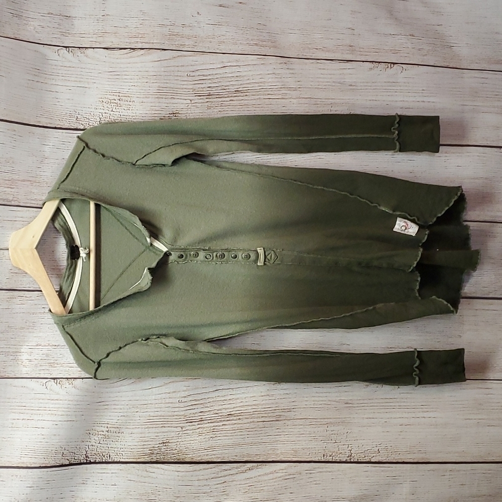 Free People Ombre Long Sleeve Top - Size XS